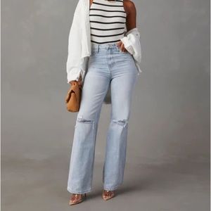 Vervet Leslie 90’s high rise vintage flare jeans